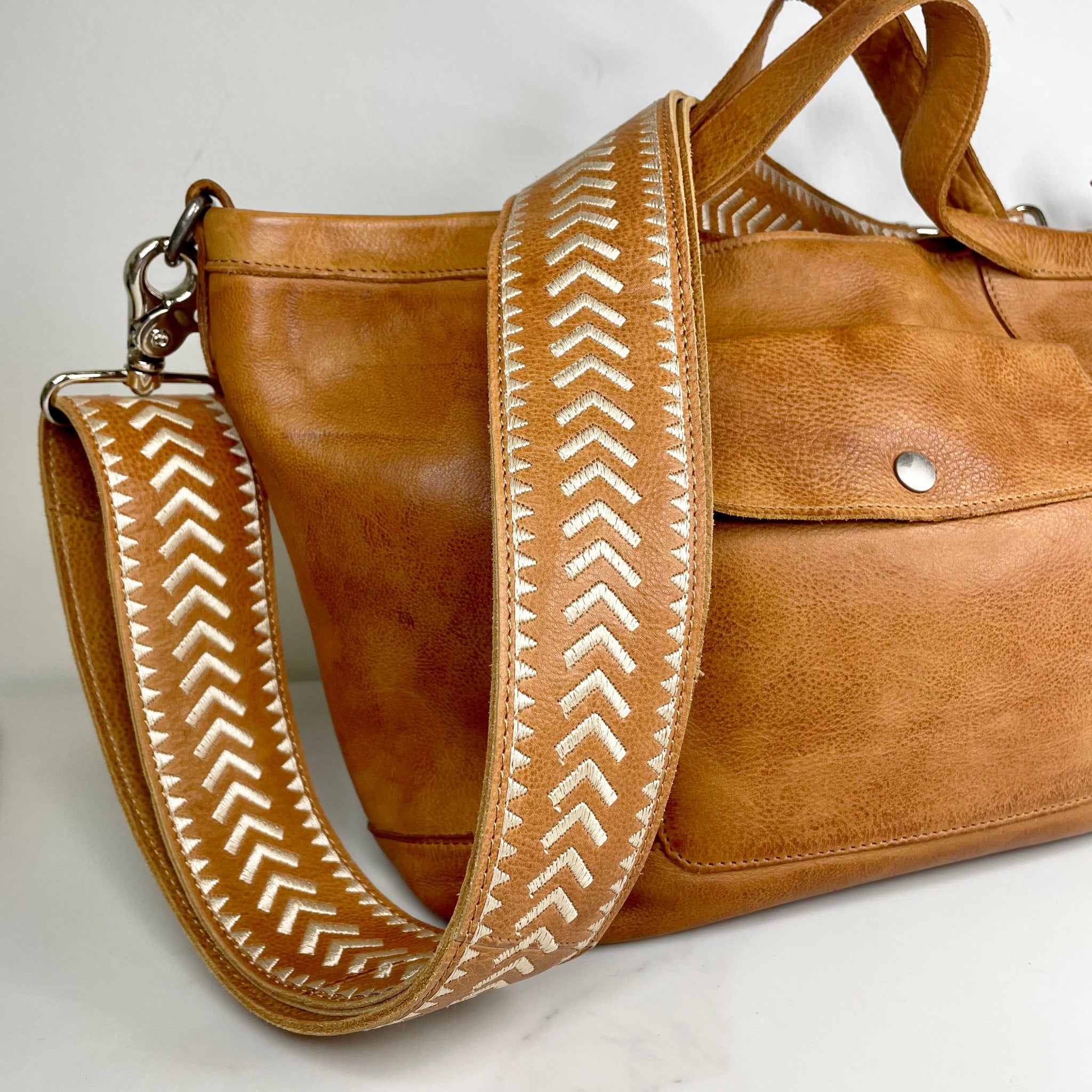 Archer Leather Shoulder Strap - Image 9