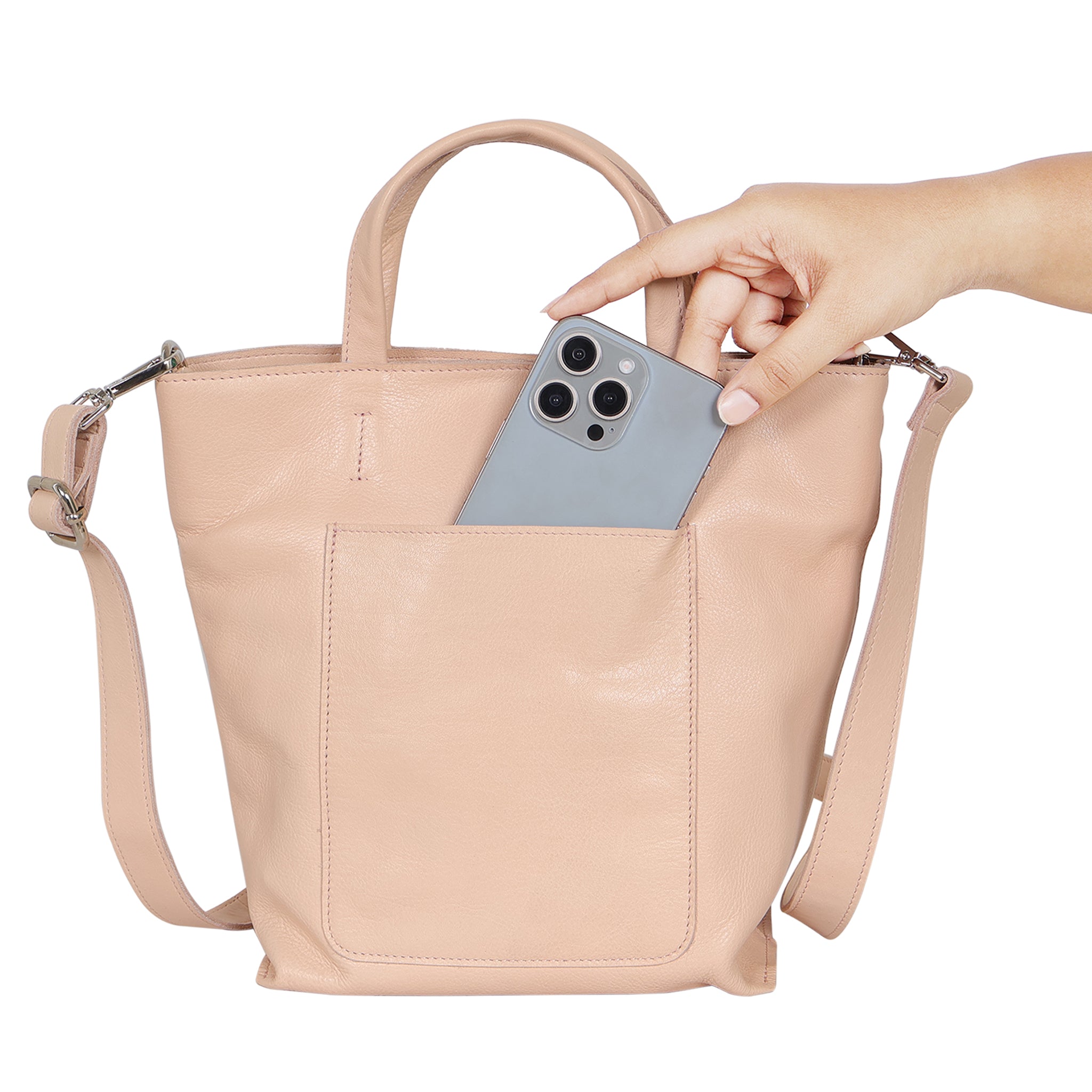 Fiona Leather Crossbody - Image 10