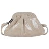 Foil Layla Leather Crossbody Bag